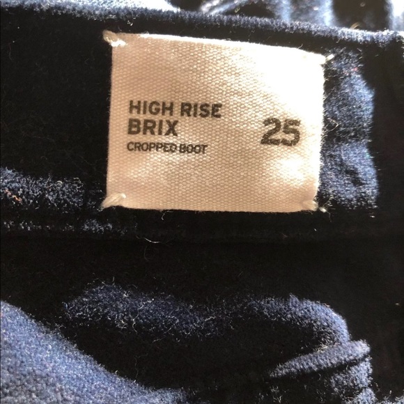 Hudson Brix High Rise Cropped Boot Pants - Picture 7 of 8